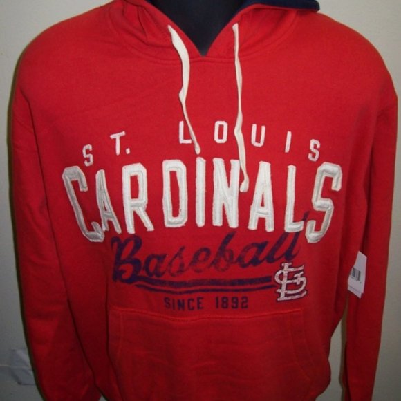 ST. LOUIS CARDINALS Pull Over Vintage Style Franchise Hoody XL 2X